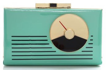 vintage radio bag, vintage radio purse